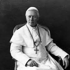 Pope Pius IX, who defined the Dogma of the Immaculate Conception (1854)