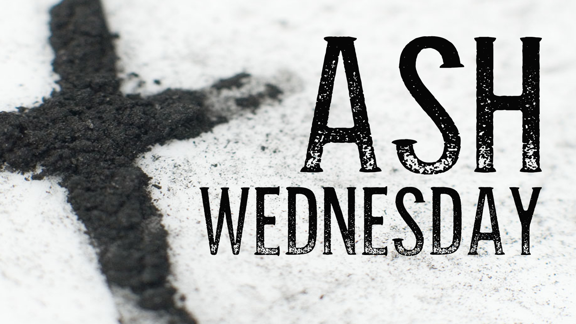 Ash Wednesday 1